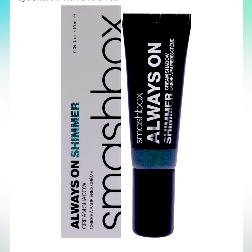 Smashbox Always On Shimmer Cream Shadow- Emerald (Brand New )